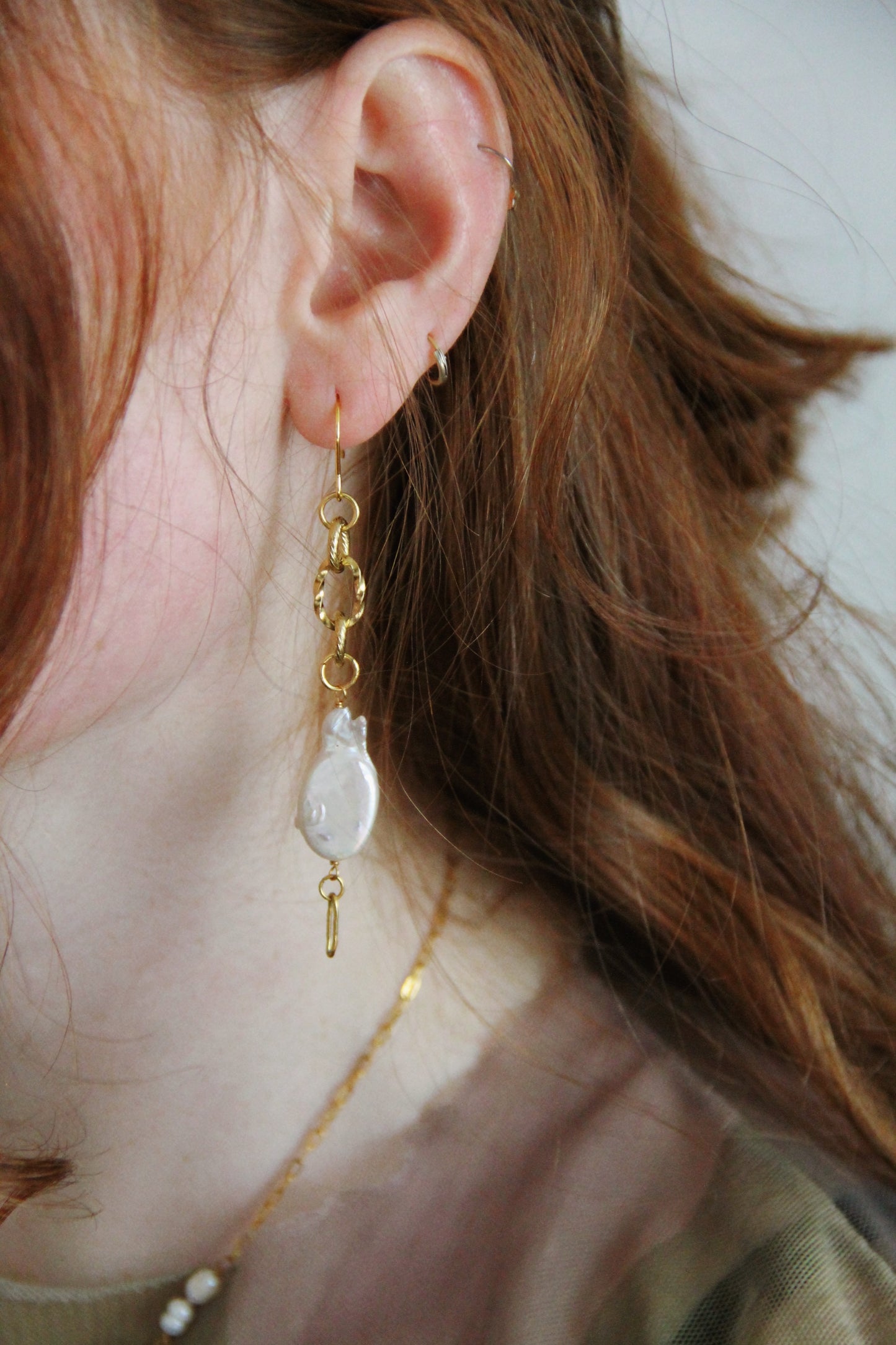 Freshwater pearl AIKO earrings